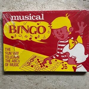 Musical Vintage Bingo